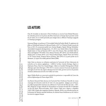 La France et les Amériques entre révolutions et nations