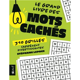 Le grand livre des Mots cachés 310 grilles