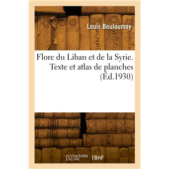 Flore du Liban et de la Syrie