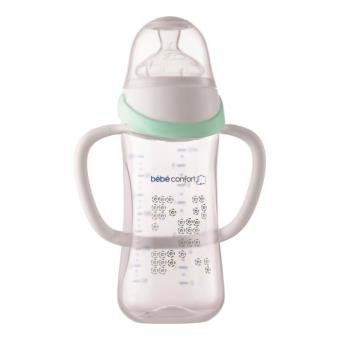 Biberon antifuite avec poignées Bébé Confort Maternity Easy-Clip, 270 ml  Blanc