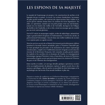 Les espions de sa majesté - Une histoire de l'espionnage britannique