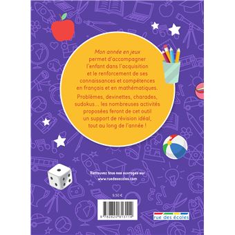 Mon année en jeux CP-CE1
