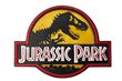 Panneau de signalisation en métal Jurassic Park Logo