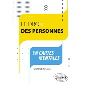 Le droit des personnes en cartes mentales
