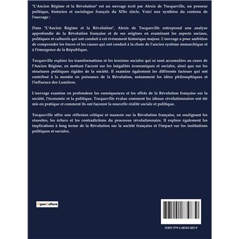 L'ancien régime et la révolution