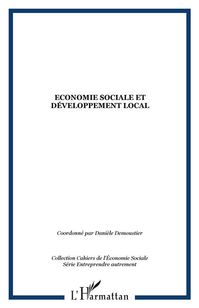 Economie Sociale Et Développement Local Colloque Franco-québécois ...