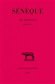 Des Bienfaits. Tome I : Livres I-IV