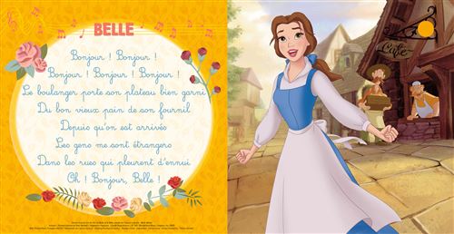 LA BELLE ET LA BETE - Mes Premières Chansons - Disney Princesses:  9782016268704: COLLECTIF: Books 