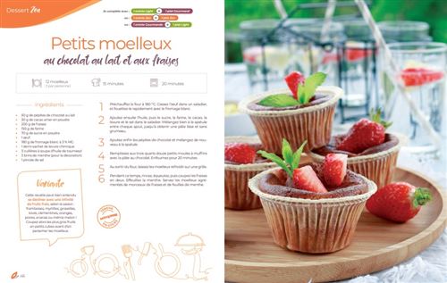 Desserts au chocolat pour les enfants : Collectif - 1409557936