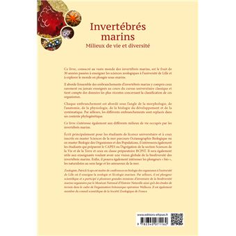 Invertébrés marins. Milieux de vie et diversité