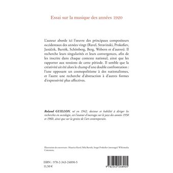 Essai sur la musique des années 1920