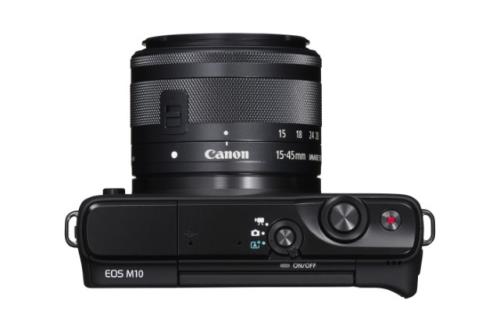 Pack Fnac Hybride Canon EOS M10 Noir + Objectif EF-M 15-45 mm IS