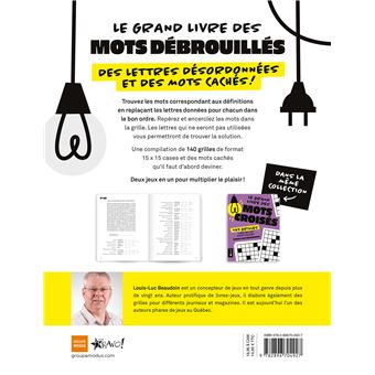 Le grand livre des mots débrouillés