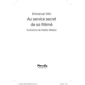Au service secret de sa mémé