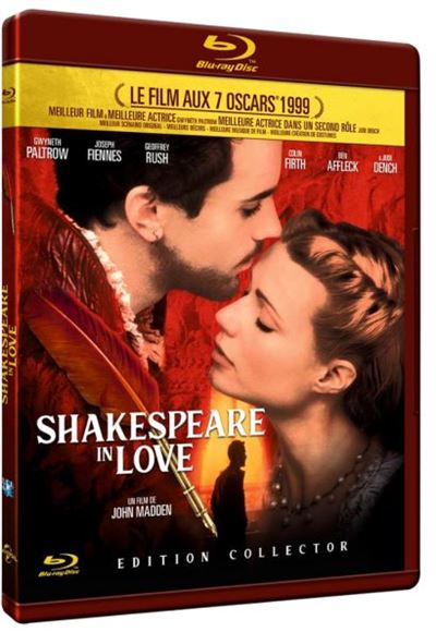 Shakespeare in Love en Blu-ray