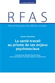 La santé-travail au prisme de ses enjeux psychosociaux