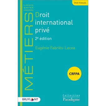 Droit international privé 2ed