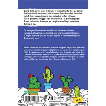 Les cactus de Jérôme de Warzée