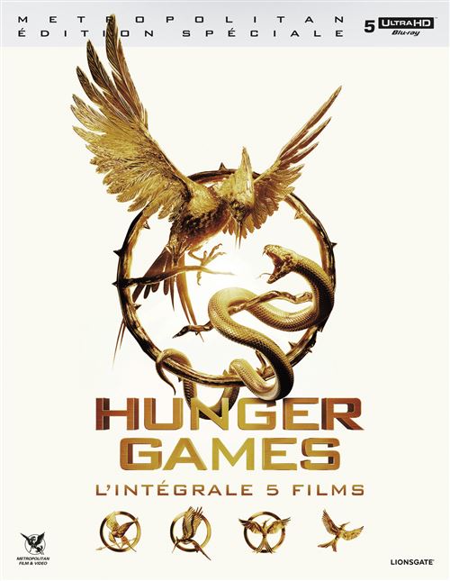 Hunger Games Hunger Games : La Ballade du serpent et de l'oiseau chanteur  Édition Collector Steelbook Blu-ray 4K Ultra HD - Blu-ray 4K - Francis  Lawrence - Tom Blyth - Rachel Zegler : toutes les séries TV à la Fnac
