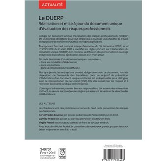 Rédiger le DUERP de votre entreprise