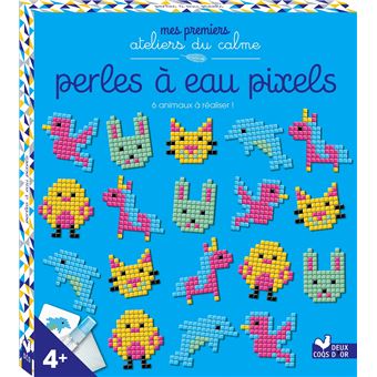 Perles à eau pixels - boîte avec accessoires