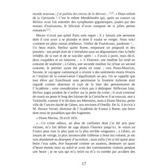 Correspondance inédite de Hector Berlioz