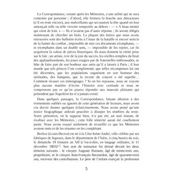 Correspondance inédite de Hector Berlioz