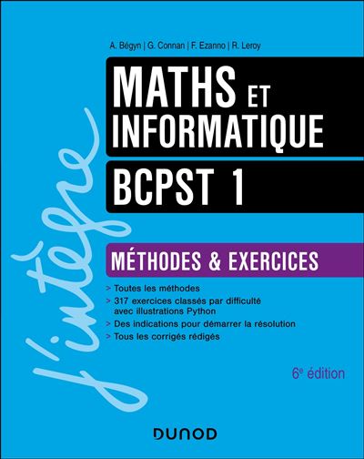 Maths BCPST 1 Méthodes et Exercices