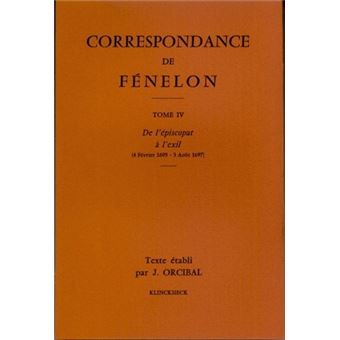 Correspondance de Fénelon