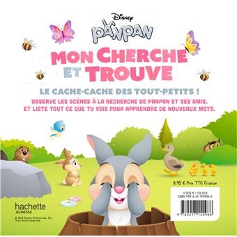 DISNEY BABY - Mes Premiers Imagiers - Mon cherche et trouve Panpan