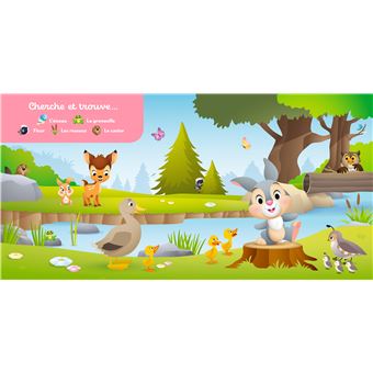 DISNEY BABY - Mes Premiers Imagiers - Mon cherche et trouve Panpan