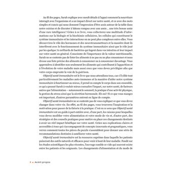 Objectif santé immunitaire