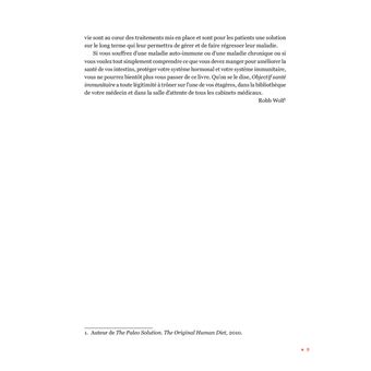 Objectif santé immunitaire