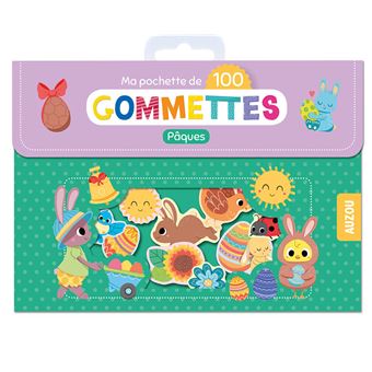 Ma pochette de 100 gommettes - pâques