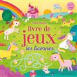 Mon super livre de jeux - les licornes