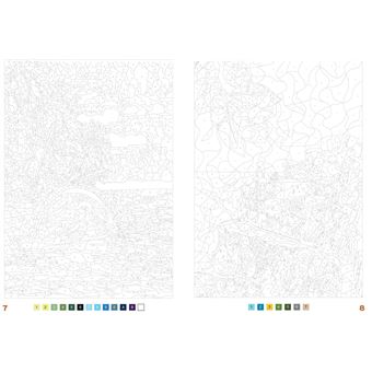 Coloriages mystères - Nature sauvage