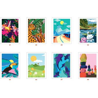 Coloriages mystères - Nature sauvage