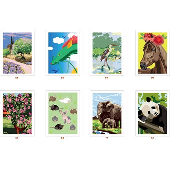 Coloriages mystères - Nature sauvage