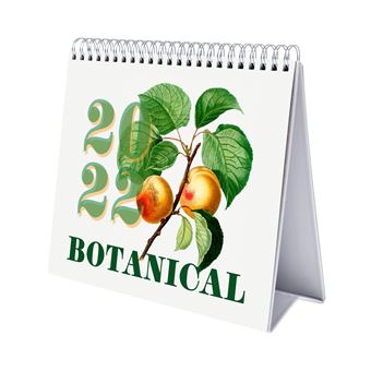 Calendrier bureau 2022 Botanical