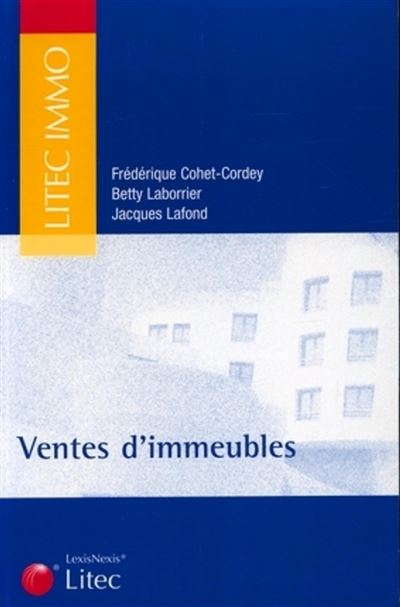 Vente d'immeubles