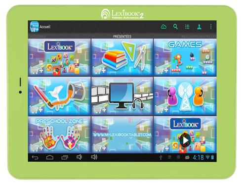LEXIBOOK MFC500FR - Lexibook Tablet XL - 10 pouces - Tablette tactile enfant  Pas Cher