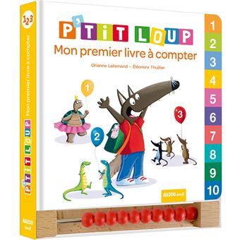 P'tit loup - mon premier livre à compter