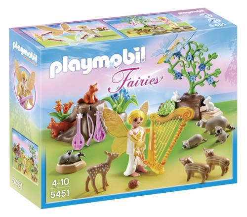 Playmobil Fairies - Fée musicale avec créatures des bois