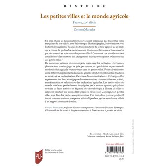Les petites villes et le monde agricole