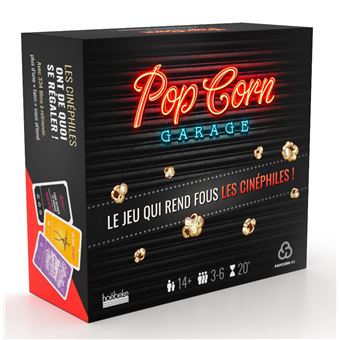 PopCorn Garage. Le jeu qui rend fous les cinéphiles !