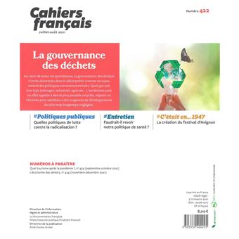 La gouvernance des déchets
