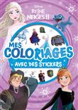 LA REINE DES NEIGES 2 - Mes coloriages avec stickers - Disney