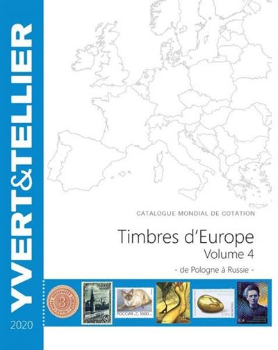 Catalogue des timbres des pays d'Europe