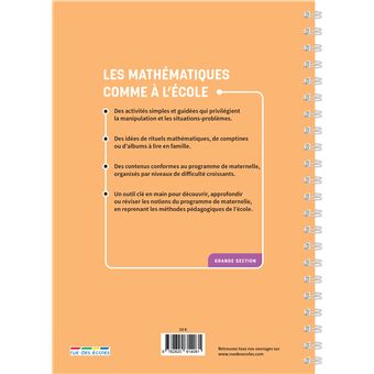 Les mathématiques comme à l’école (5-6 ans)