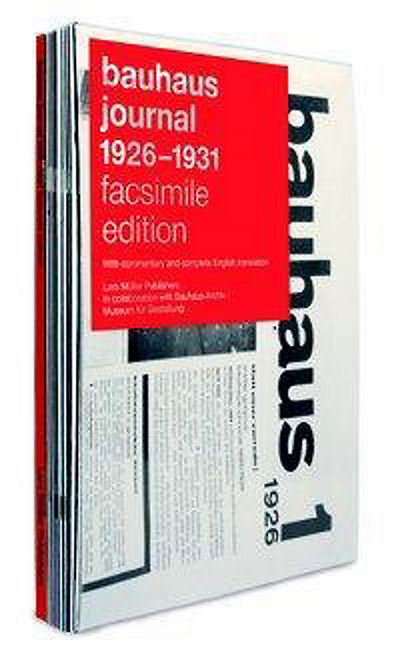 Bauhaus journal 1926-1931 facsimile edition